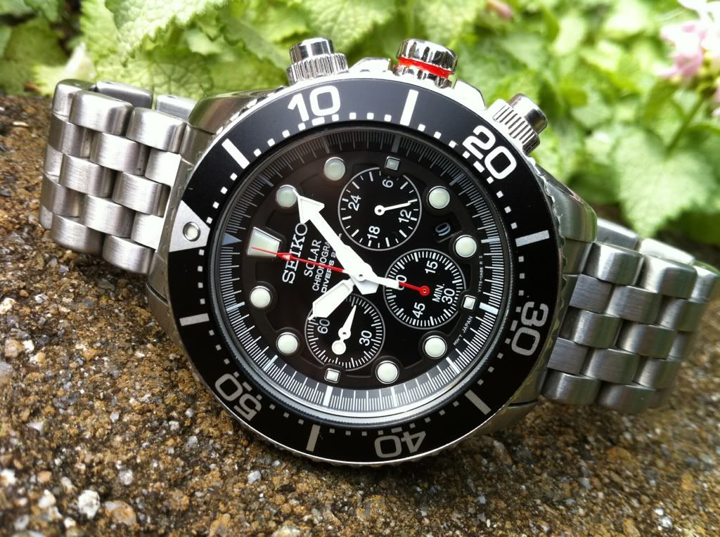 seiko solar x chronograph